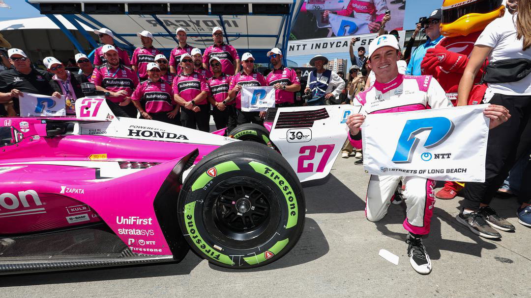Kyle Kirkwood, Andretti Autosport at Long Beach